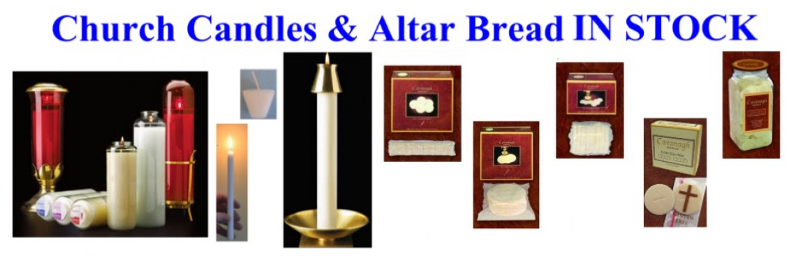 Candles, Altar Bread
